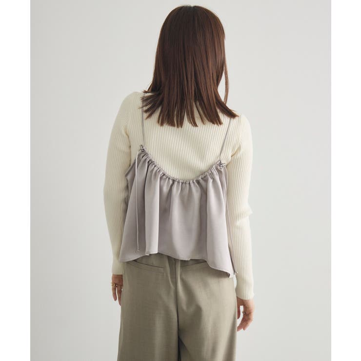 【WEB限定】ヴィンテージサテンキャミソール | RETRO GIRL | 詳細画像10 