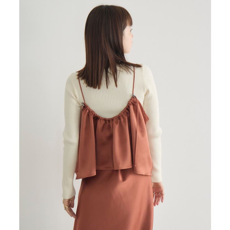 【WEB限定】ヴィンテージサテンキャミソール | RETRO GIRL | 詳細画像16 