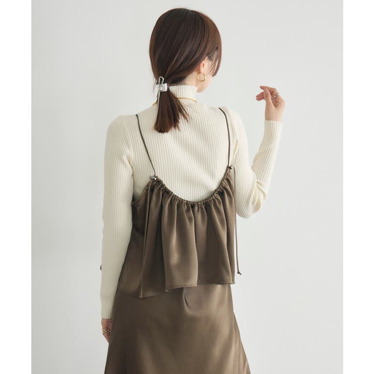 【WEB限定】ヴィンテージサテンキャミソール | RETRO GIRL | 詳細画像19 