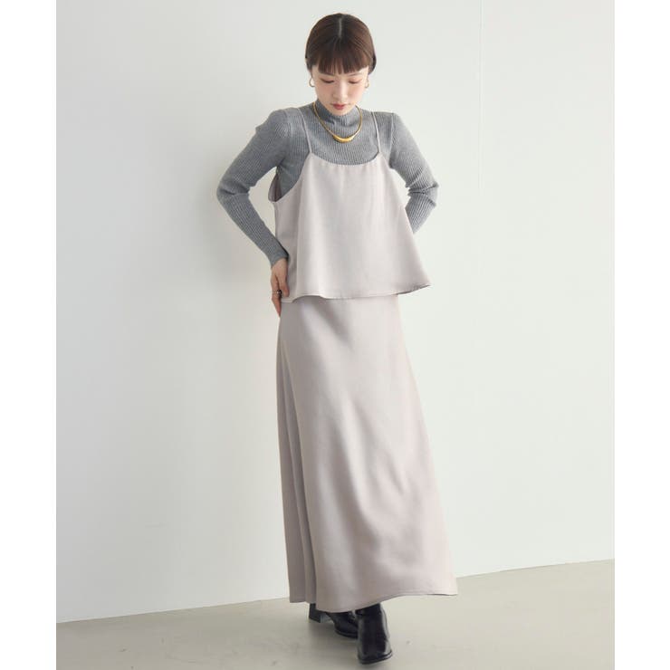 【WEB限定】ヴィンテージサテンキャミソール | RETRO GIRL | 詳細画像32 