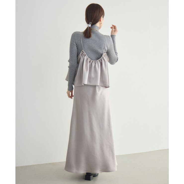 【WEB限定】ヴィンテージサテンキャミソール | RETRO GIRL | 詳細画像34 