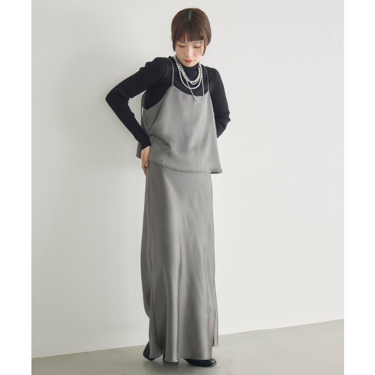 【WEB限定】ヴィンテージサテンキャミソール | RETRO GIRL | 詳細画像37 