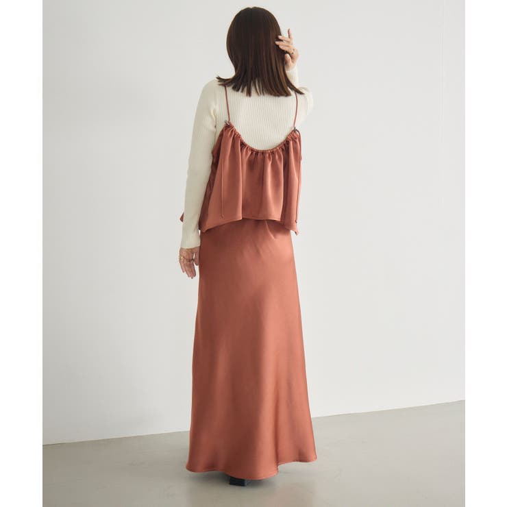 【WEB限定】ヴィンテージサテンキャミソール | RETRO GIRL | 詳細画像45 