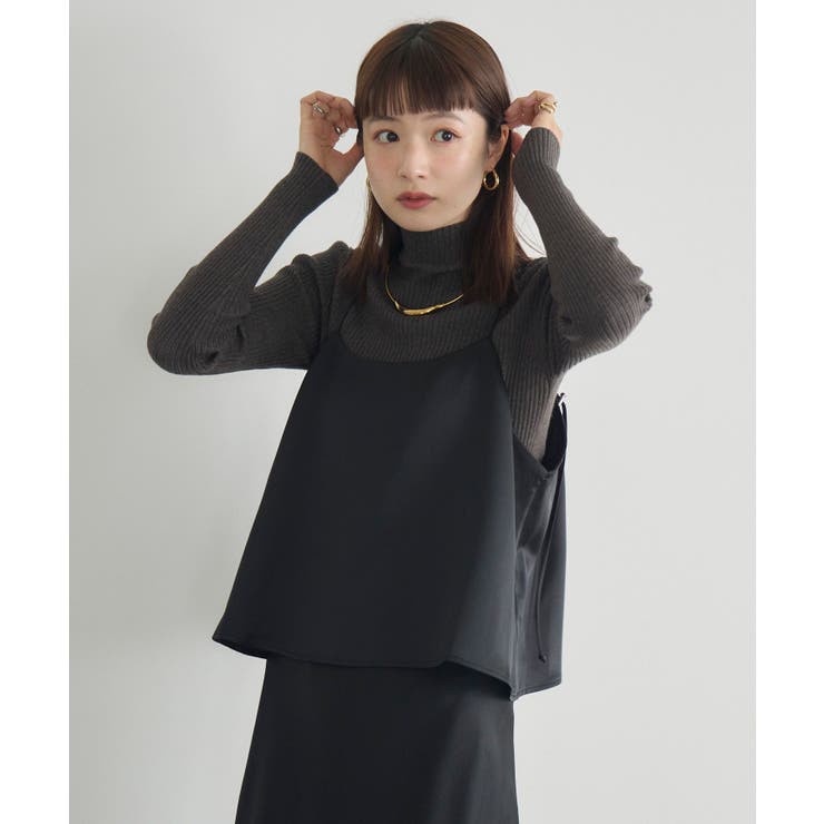 【WEB限定】ヴィンテージサテンキャミソール | RETRO GIRL | 詳細画像6 