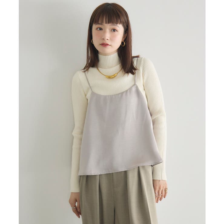 【WEB限定】ヴィンテージサテンキャミソール | RETRO GIRL | 詳細画像8 