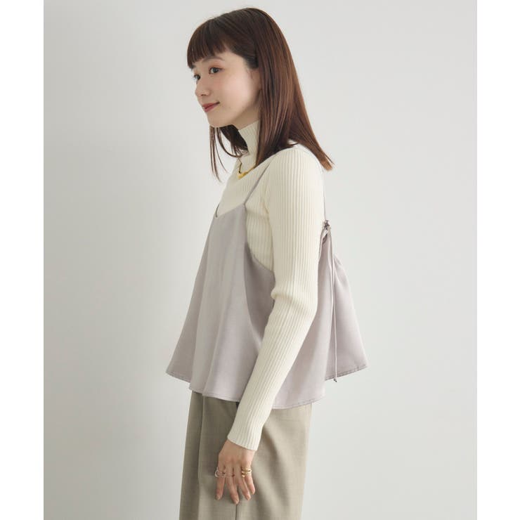 【WEB限定】ヴィンテージサテンキャミソール | RETRO GIRL | 詳細画像9 