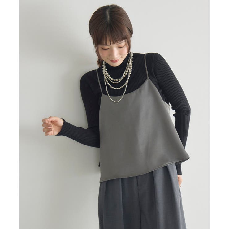 GRY2 | 【WEB限定】ヴィンテージサテンキャミソール | RETRO GIRL