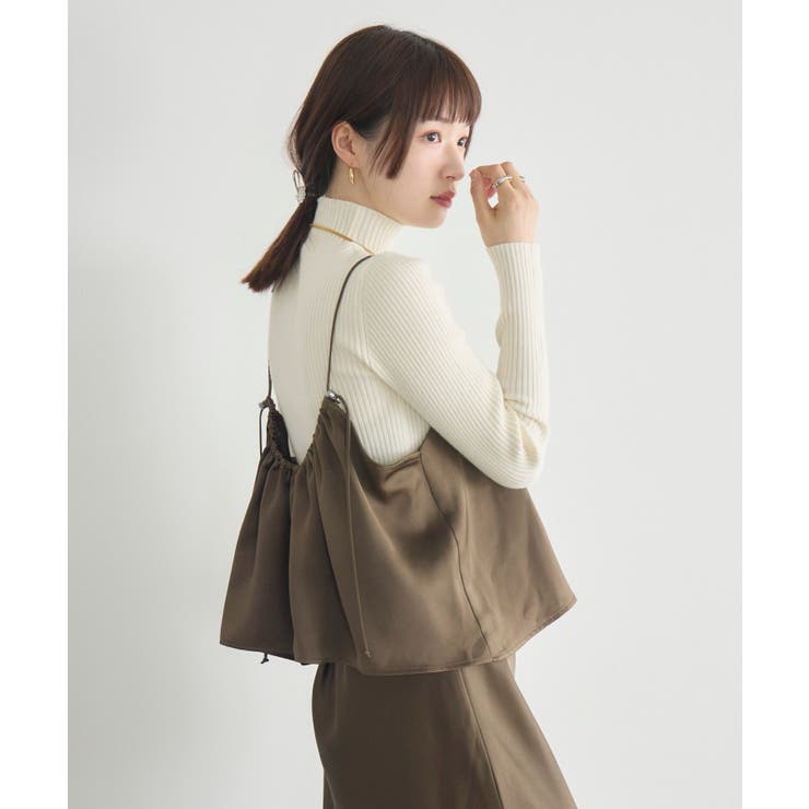 BRN0 | 【WEB限定】ヴィンテージサテンキャミソール | RETRO GIRL