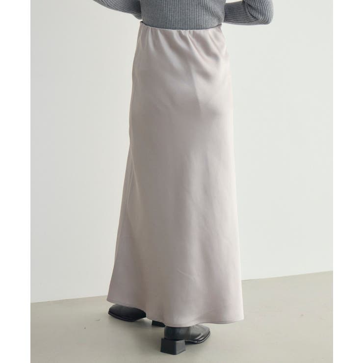 【WEB限定】ヴィンテージサテンロングスカート | RETRO GIRL | 詳細画像10 