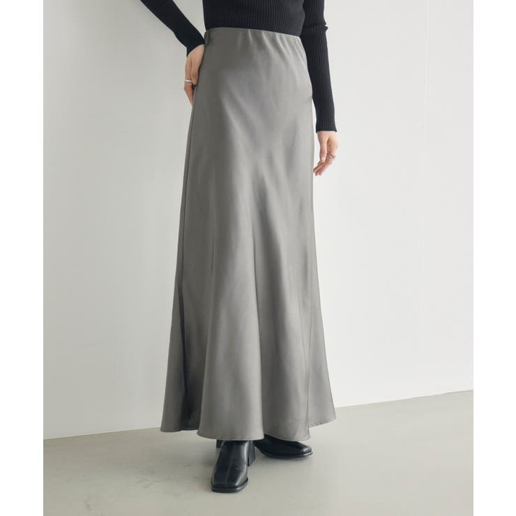 【WEB限定】ヴィンテージサテンロングスカート | RETRO GIRL | 詳細画像11 