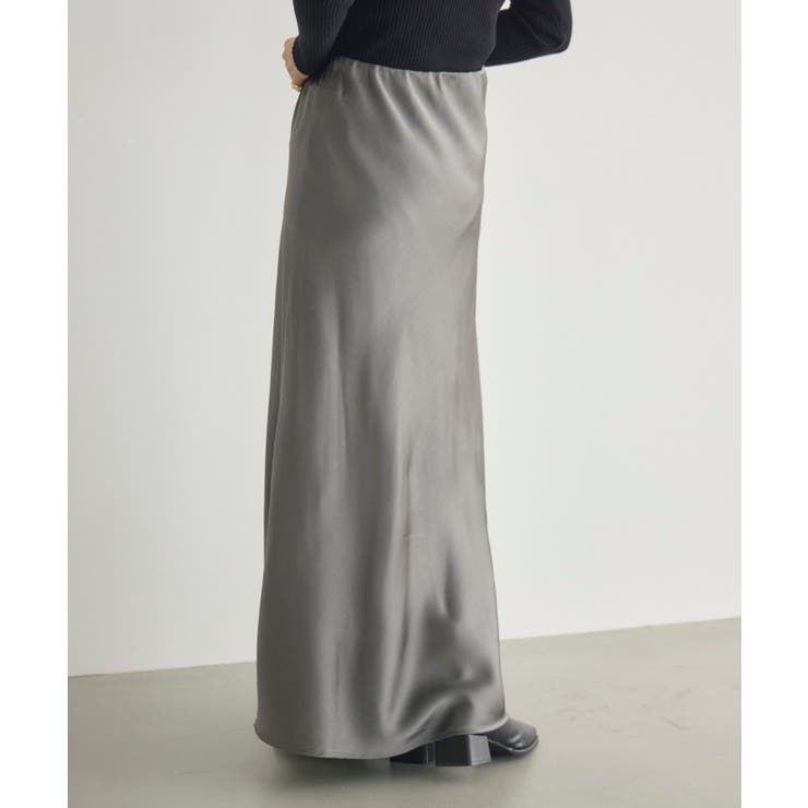 【WEB限定】ヴィンテージサテンロングスカート | RETRO GIRL | 詳細画像13 