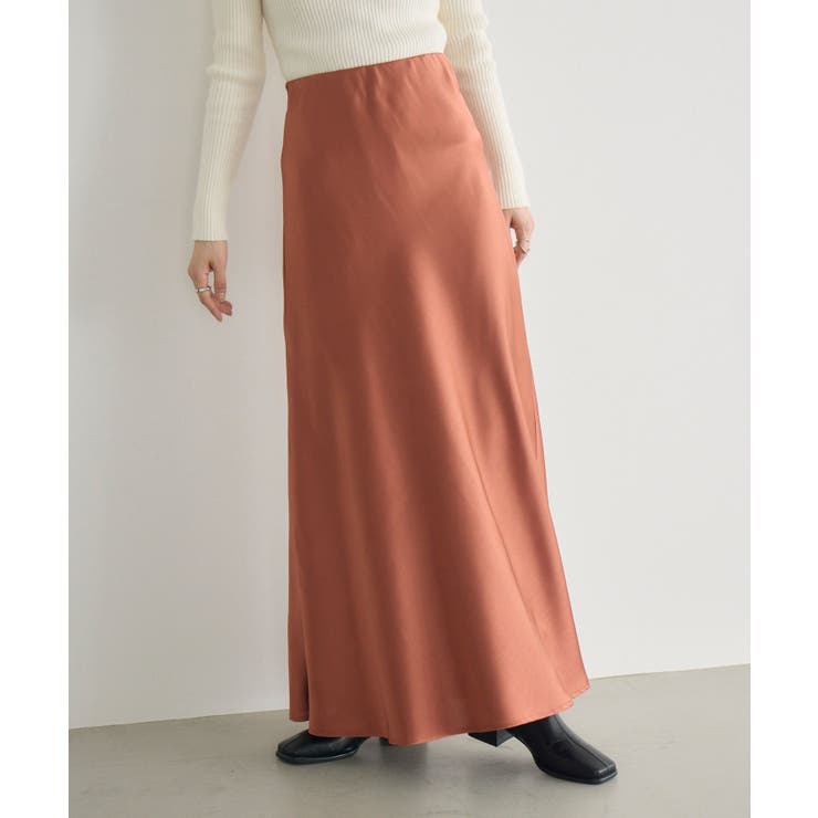 【WEB限定】ヴィンテージサテンロングスカート | RETRO GIRL | 詳細画像14 