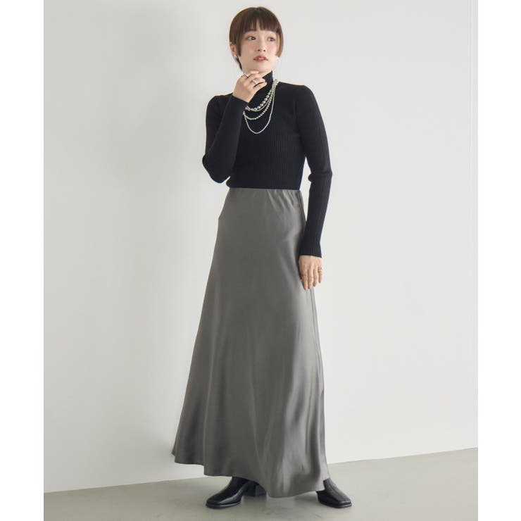 【WEB限定】ヴィンテージサテンロングスカート | RETRO GIRL | 詳細画像43 