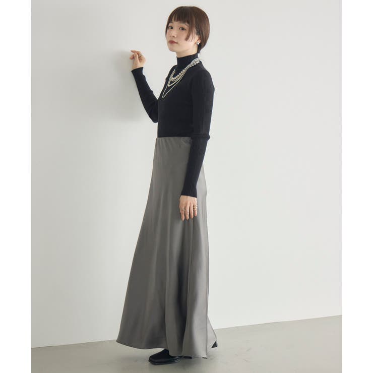 【WEB限定】ヴィンテージサテンロングスカート | RETRO GIRL | 詳細画像44 