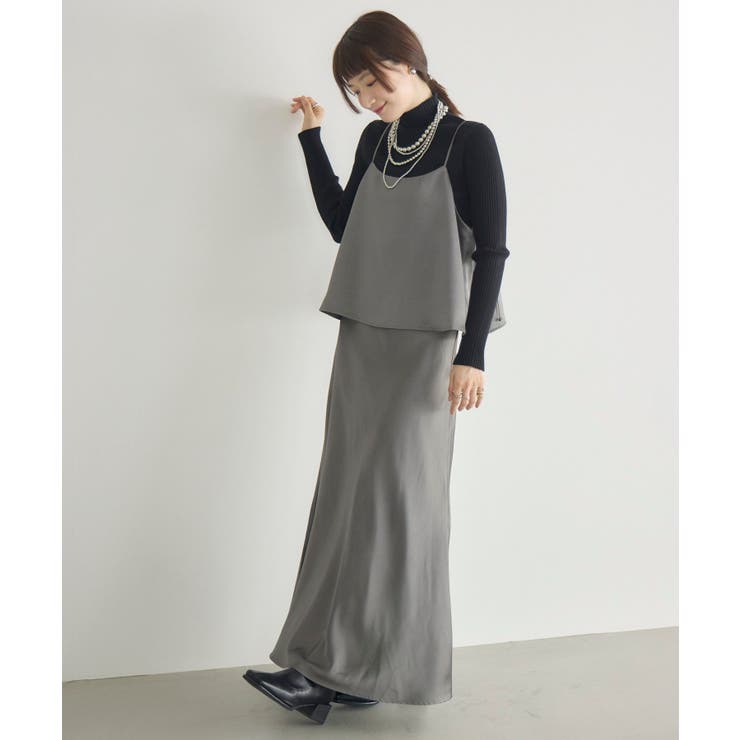 【WEB限定】ヴィンテージサテンロングスカート | RETRO GIRL | 詳細画像48 