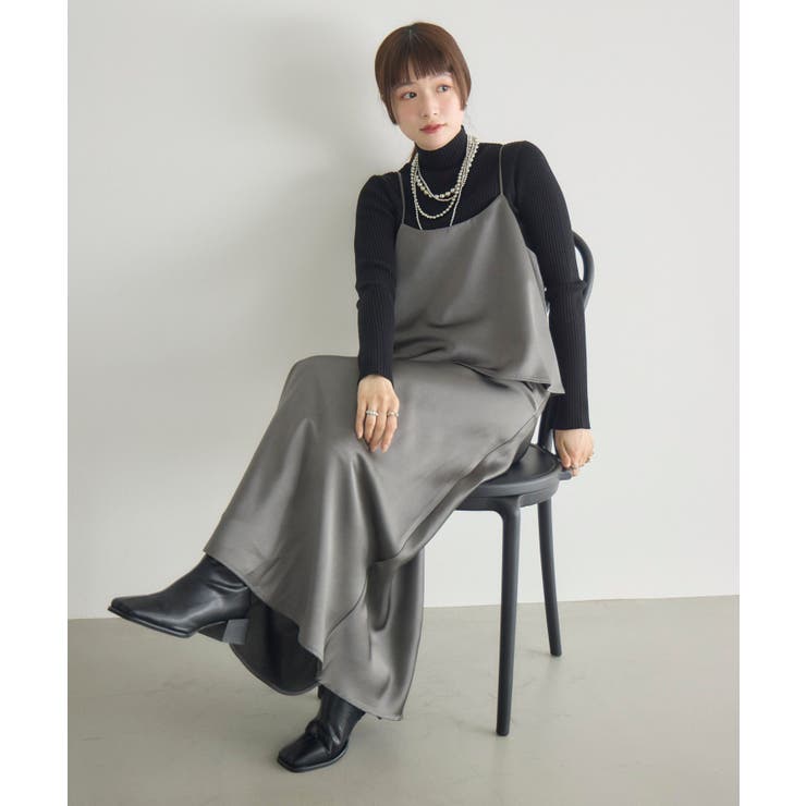 【WEB限定】ヴィンテージサテンロングスカート | RETRO GIRL | 詳細画像50 