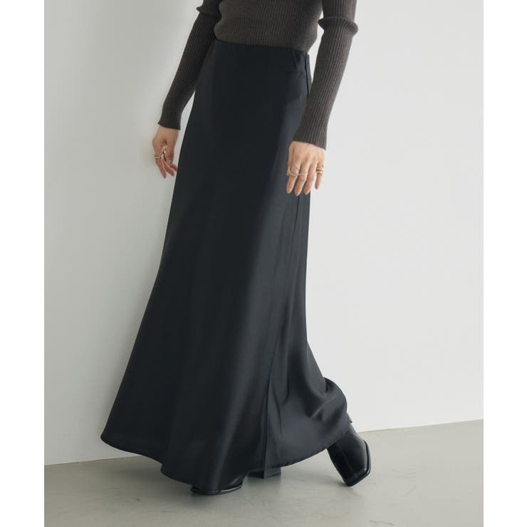 【WEB限定】ヴィンテージサテンロングスカート | RETRO GIRL | 詳細画像6 