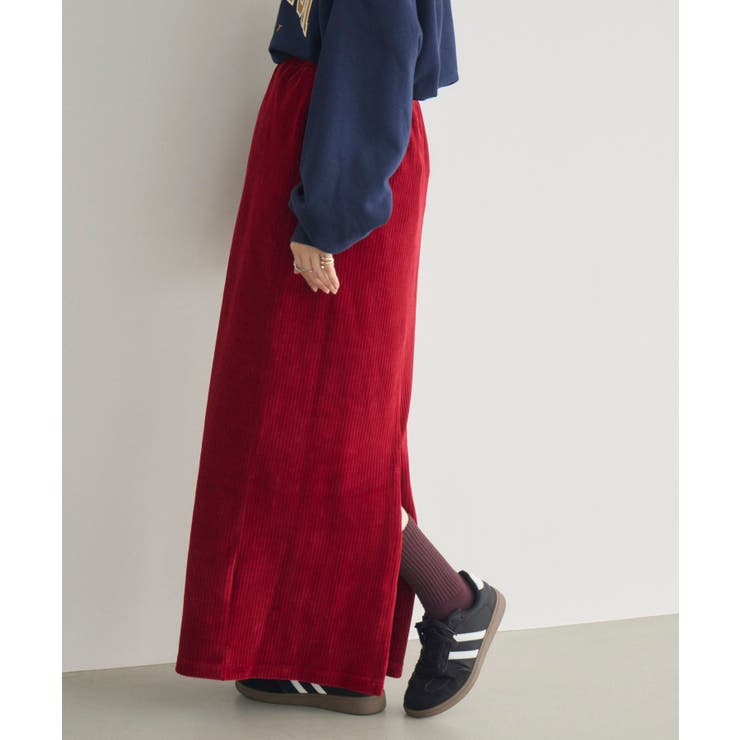 【WEB限定】カットコールロングスカート | RETRO GIRL | 詳細画像12 