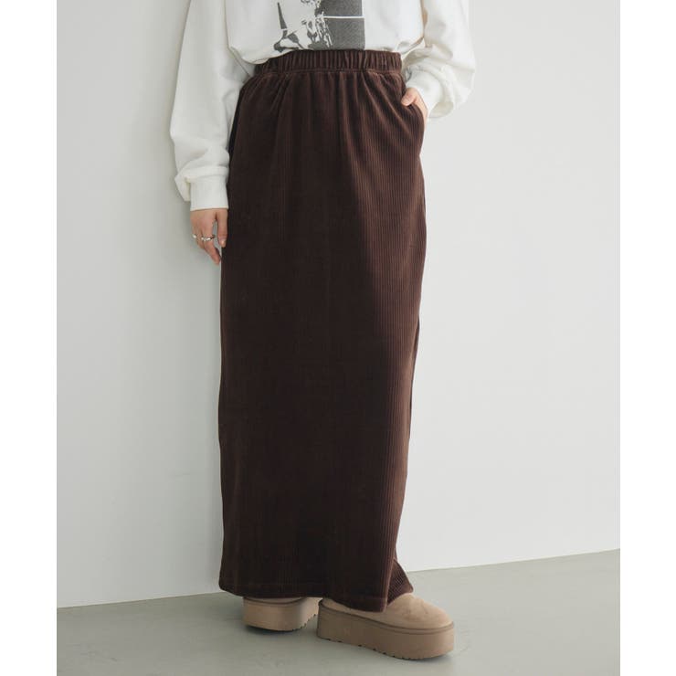 【WEB限定】カットコールロングスカート | RETRO GIRL | 詳細画像17 