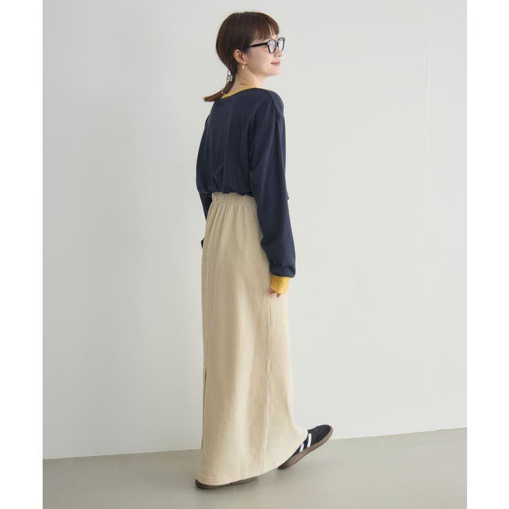 【WEB限定】カットコールロングスカート | RETRO GIRL | 詳細画像21 