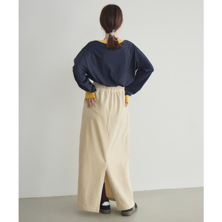 【WEB限定】カットコールロングスカート | RETRO GIRL | 詳細画像22 