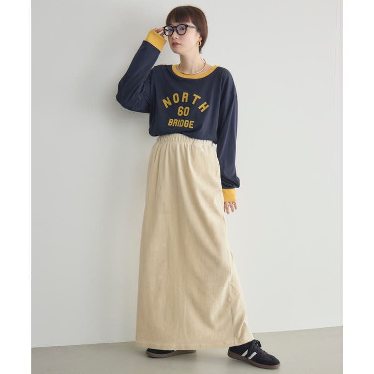 【WEB限定】カットコールロングスカート | RETRO GIRL | 詳細画像23 