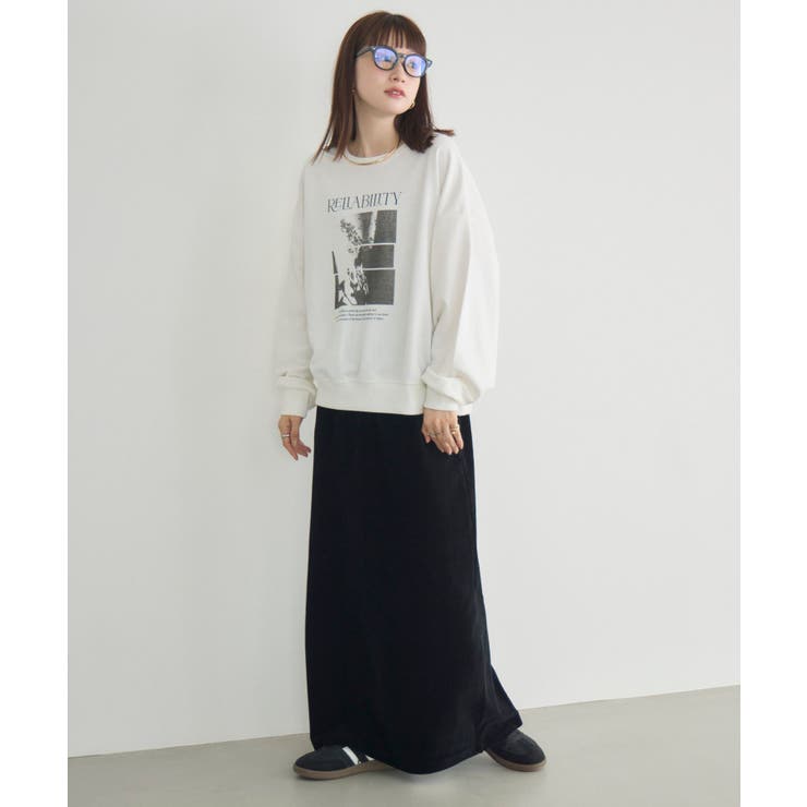 【WEB限定】カットコールロングスカート | RETRO GIRL | 詳細画像27 