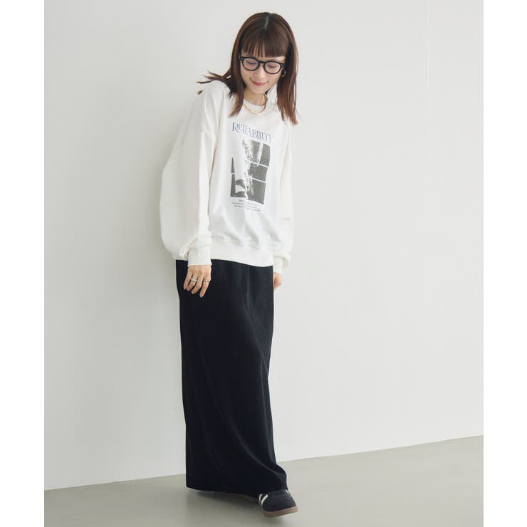 【WEB限定】カットコールロングスカート | RETRO GIRL | 詳細画像28 