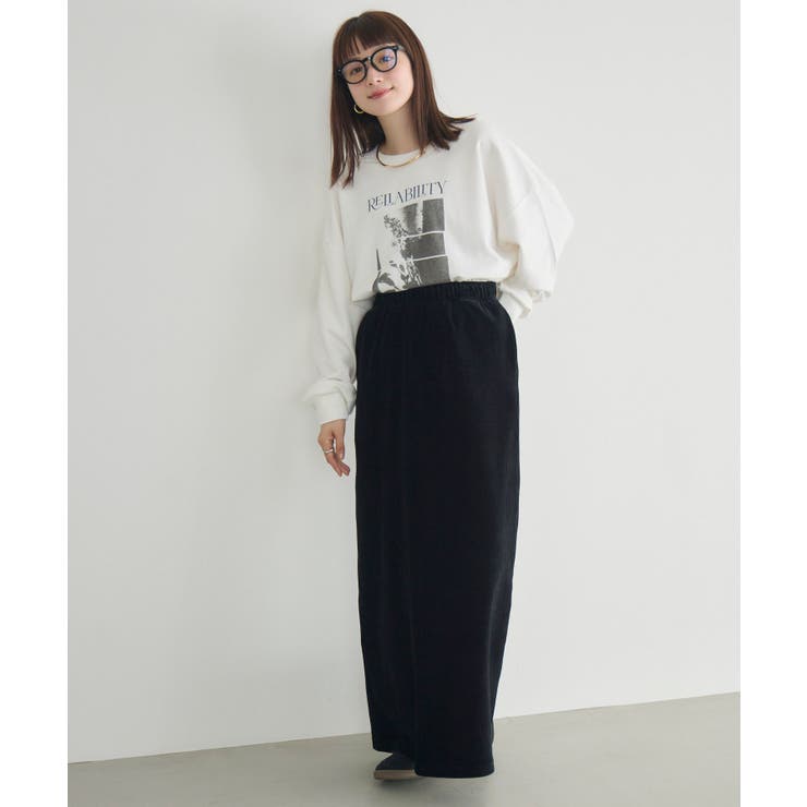 【WEB限定】カットコールロングスカート | RETRO GIRL | 詳細画像29 