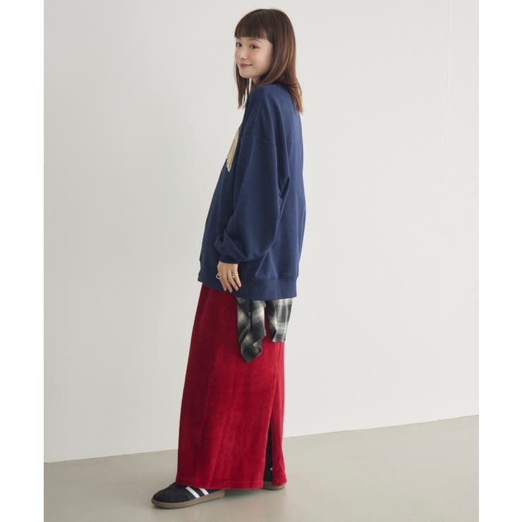 【WEB限定】カットコールロングスカート | RETRO GIRL | 詳細画像42 