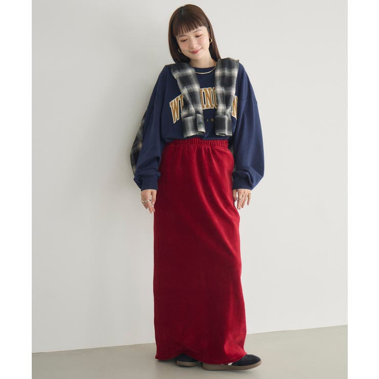 【WEB限定】カットコールロングスカート | RETRO GIRL | 詳細画像44 