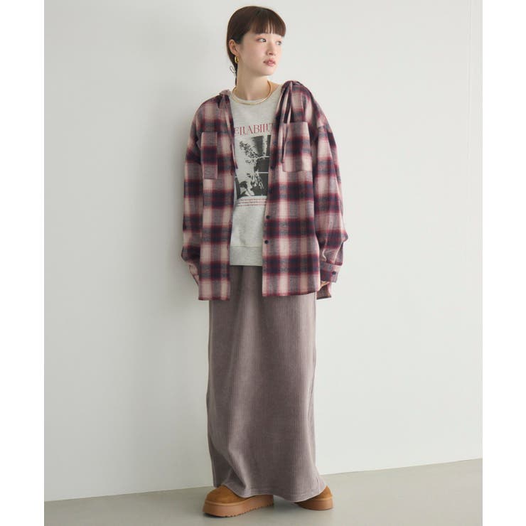 【WEB限定】カットコールロングスカート | RETRO GIRL | 詳細画像47 