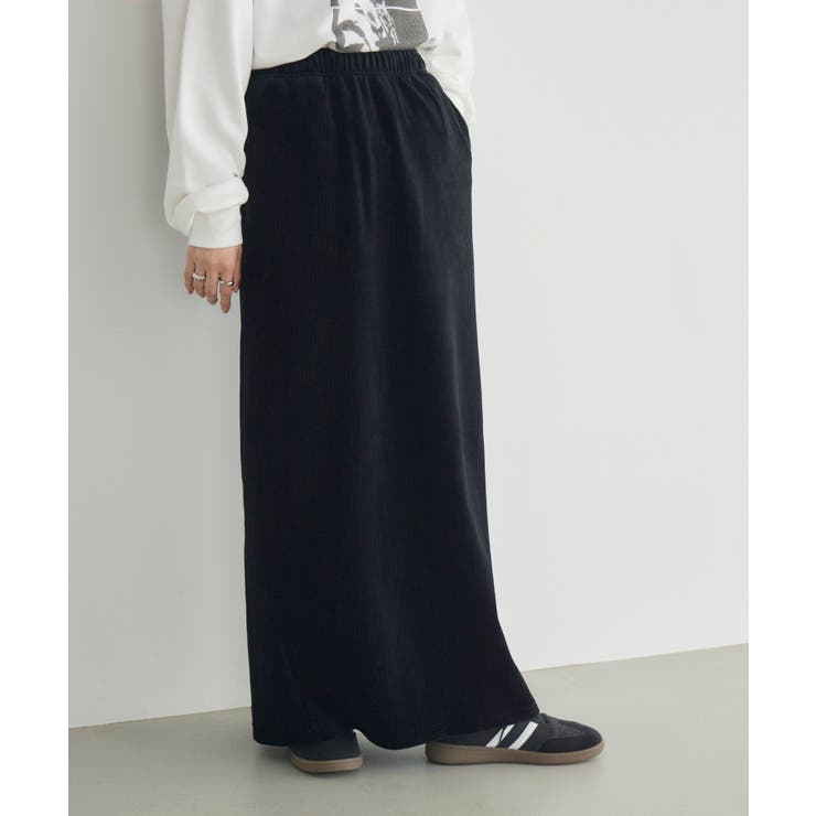 【WEB限定】カットコールロングスカート | RETRO GIRL | 詳細画像6 