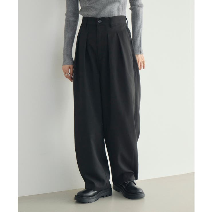 【WEB限定】タックワイドパンツ | RETRO GIRL | 詳細画像1 