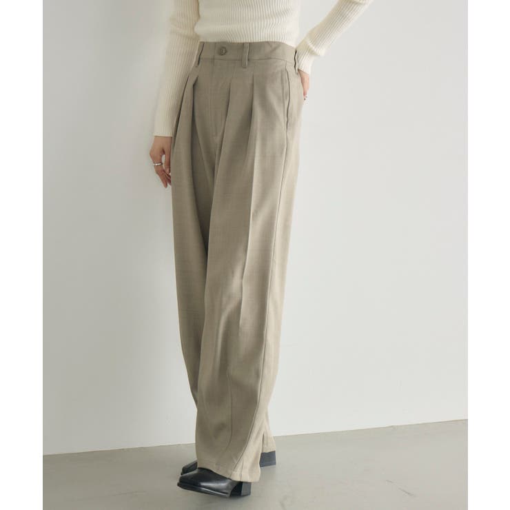 【WEB限定】タックワイドパンツ | RETRO GIRL | 詳細画像10 