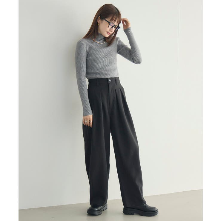 【WEB限定】タックワイドパンツ | RETRO GIRL | 詳細画像14 