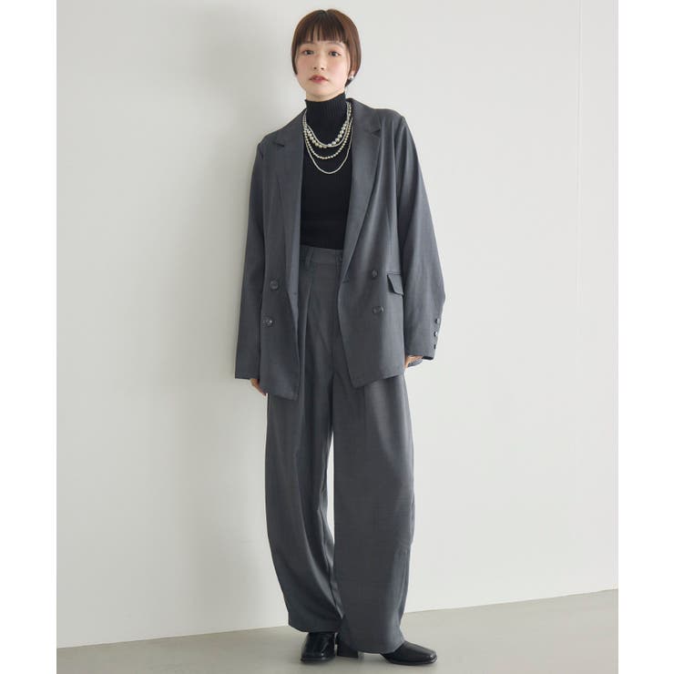 【WEB限定】タックワイドパンツ | RETRO GIRL | 詳細画像23 