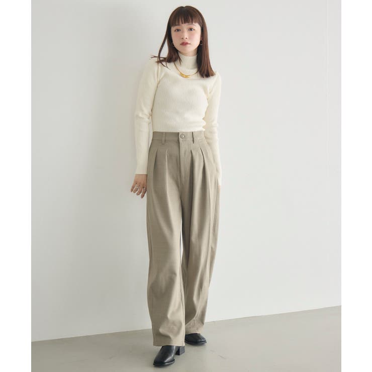 【WEB限定】タックワイドパンツ | RETRO GIRL | 詳細画像30 