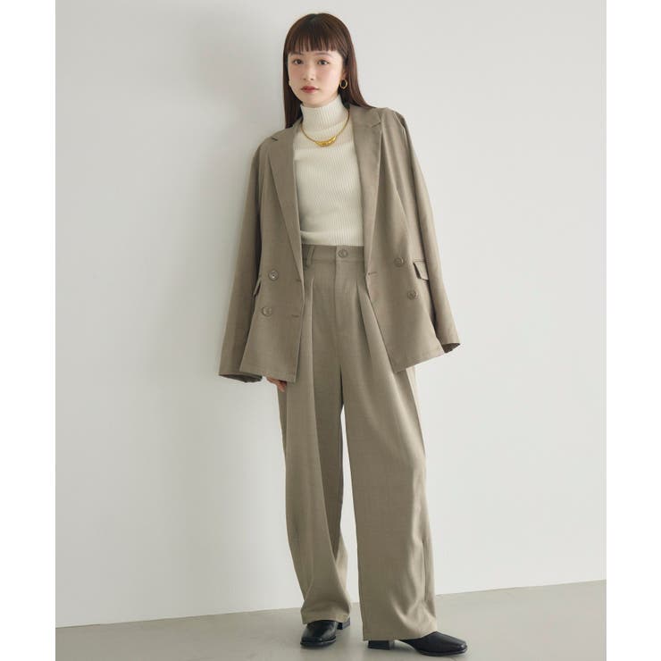 【WEB限定】タックワイドパンツ | RETRO GIRL | 詳細画像33 