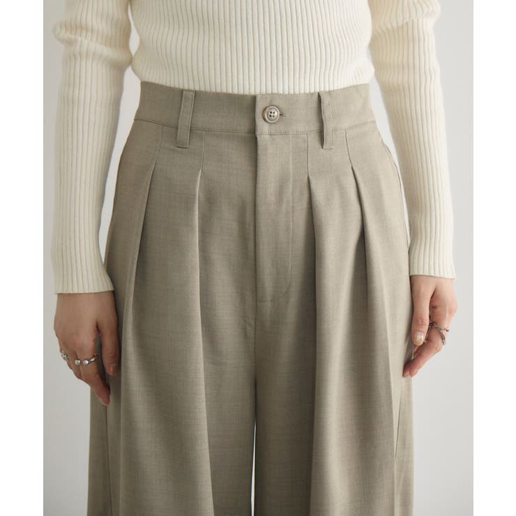 【WEB限定】タックワイドパンツ | RETRO GIRL | 詳細画像35 