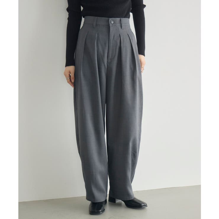 【WEB限定】タックワイドパンツ | RETRO GIRL | 詳細画像5 