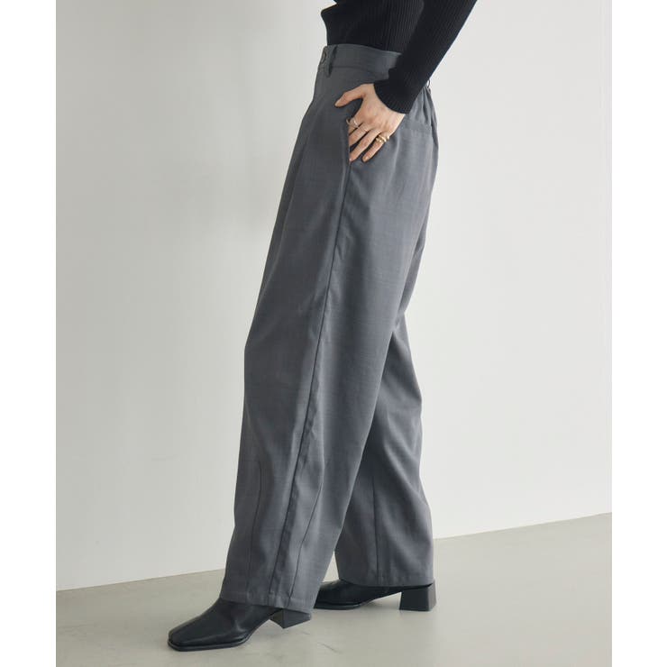 【WEB限定】タックワイドパンツ | RETRO GIRL | 詳細画像6 