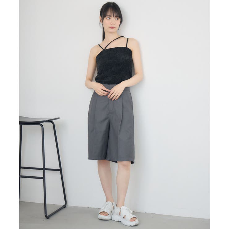 ラメベロアカップ付キャミ | RETRO GIRL | 詳細画像15 