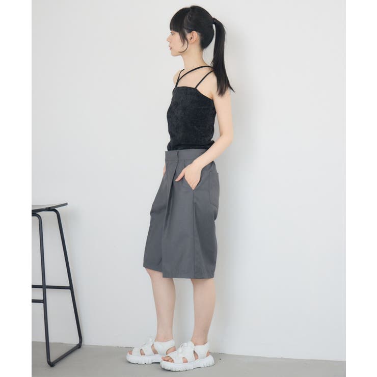 ラメベロアカップ付キャミ | RETRO GIRL | 詳細画像18 