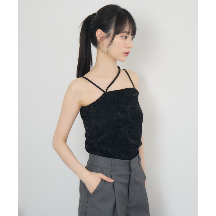 ラメベロアカップ付キャミ | RETRO GIRL | 詳細画像20 