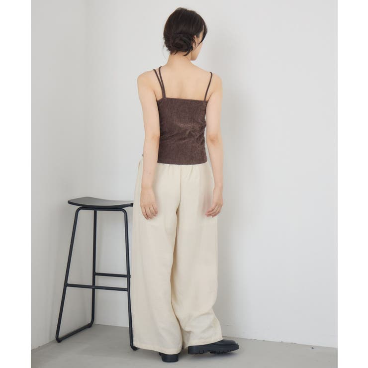 ラメベロアカップ付キャミ | RETRO GIRL | 詳細画像25 