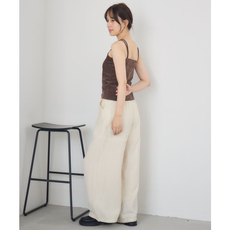 ラメベロアカップ付キャミ | RETRO GIRL | 詳細画像26 