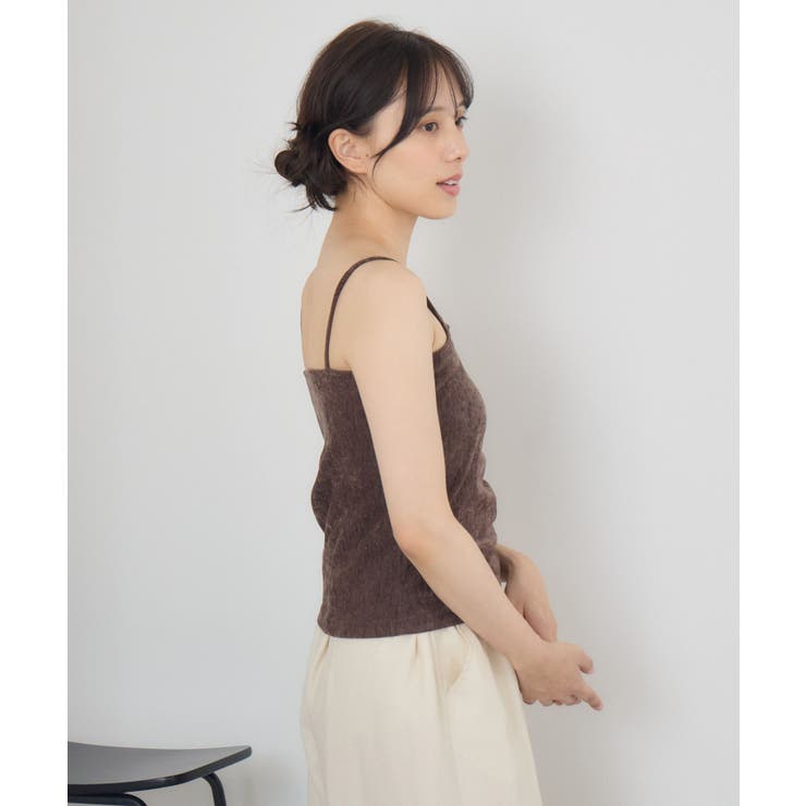 ラメベロアカップ付キャミ | RETRO GIRL | 詳細画像28 