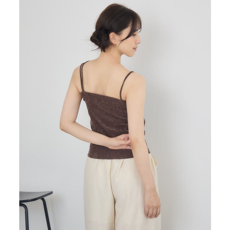 ラメベロアカップ付キャミ | RETRO GIRL | 詳細画像29 