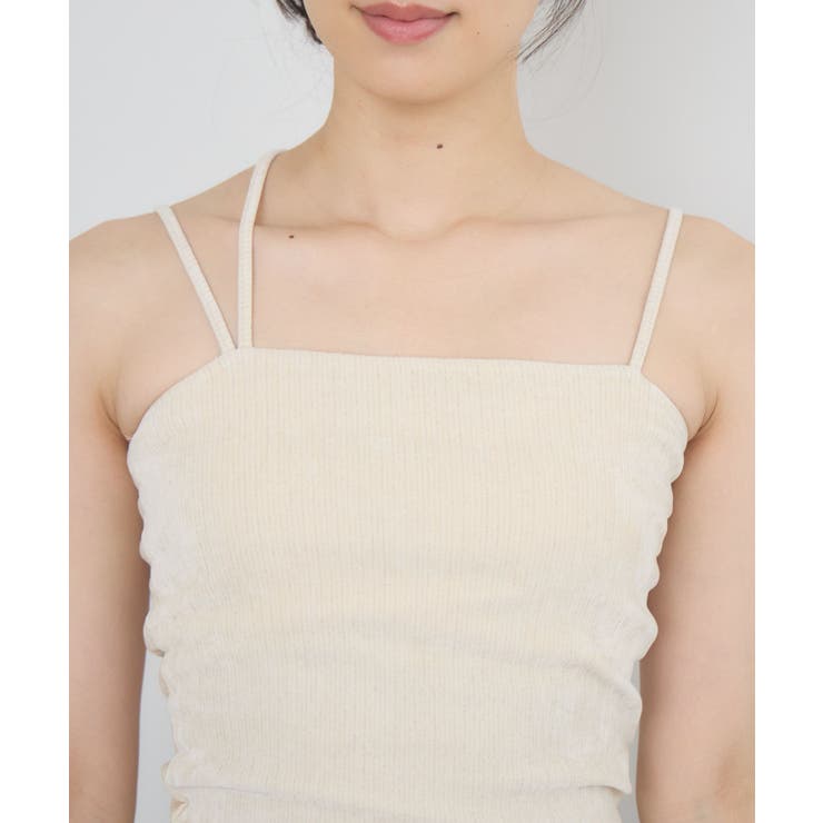 ラメベロアカップ付キャミ | RETRO GIRL | 詳細画像31 